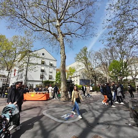 Апартаменты Studio Equipe Metro Abbesses A Montmartre Париж Экстерьер фото